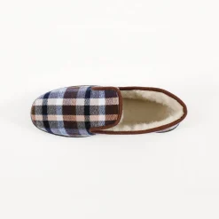 Schoenen|Schoenen Heren<Blancheporte Gevoerde pantoffels voor heren - tot maat 47 bruin
