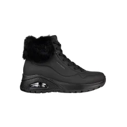Baskets En Sneakers|Schoenen<Skechers Gevoerde sneakers met hoge schacht Uno Rugged - Fall Air zwart