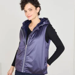 Parka En Donsjas<Blancheporte Gevoerde, waterdichte parka, mouwloos marine