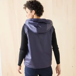 Parka En Donsjas<Blancheporte Gevoerde, waterdichte parka, mouwloos marine