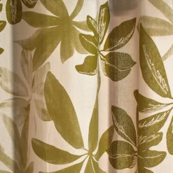 Gordijn, Glasgordijn & Store<Blancheporte Gordijn met bloemenprint naturel / groen