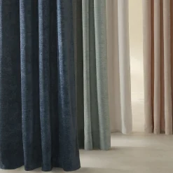 Gordijn, Glasgordijn & Store<Blancheporte Gordijn met chenille-effect marine