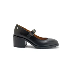 Feestelijke Schoenen|Pumps<PédiConfort Hakschoenen met riempje en comfortbreedte zwart