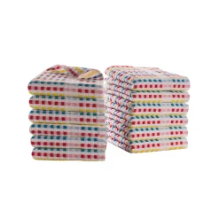 Droogdoek En Handdoek<Blancheporte Handdoek in badstof met lichte fond - Sets veelkleurig