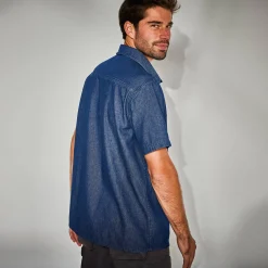 T-Shirt, Hemd En Polo<Blancheporte Hemd met drukknopen en korte mouwen stone