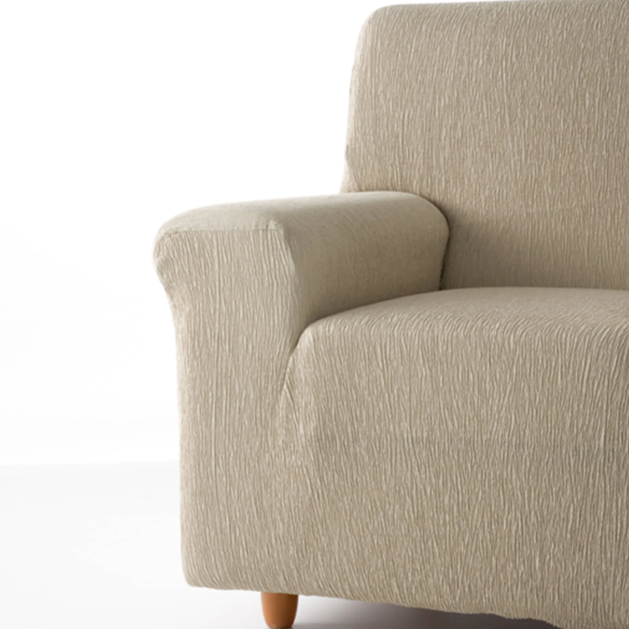 Zitbankhoes<Blancheporte Hoes voor fauteuil en zitbank 'Beta' taupe