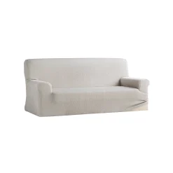 Zitbankhoes<Blancheporte Hoes voor fauteuil en zitbank 'Beta' lichtgrijs