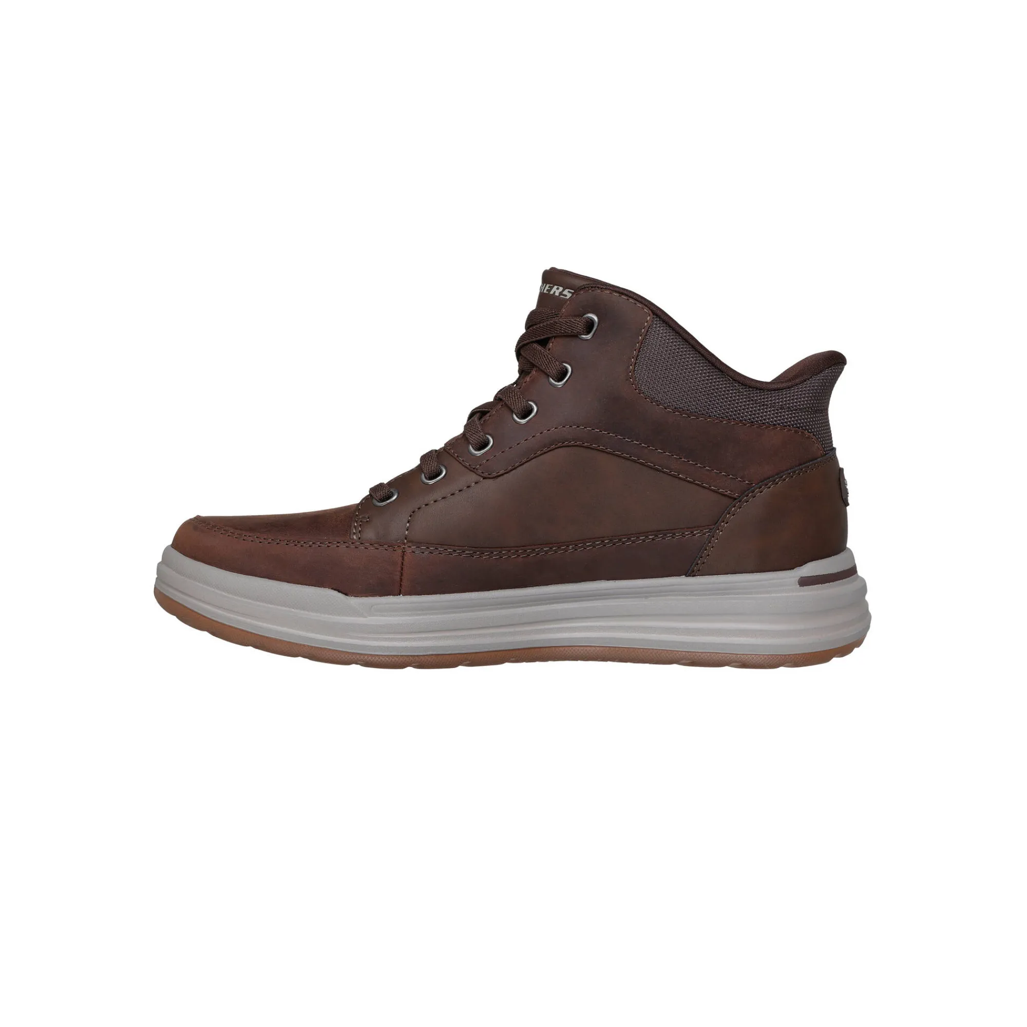 Schoenen|Schoenen Heren<Skechers Hoge slip-in sneakers STERLING bruin