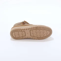 Baskets En Sneakers|Schoenen<Blancheporte Hoge sneakers met gebreide rand taupe