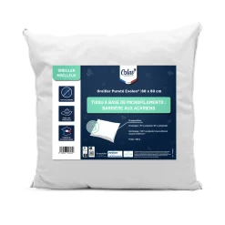 Hoofdkussen<Blancheporte Hoofdkussen Evolon® antihuisstofmijt en -bedwantsen, wassen op 95° wit