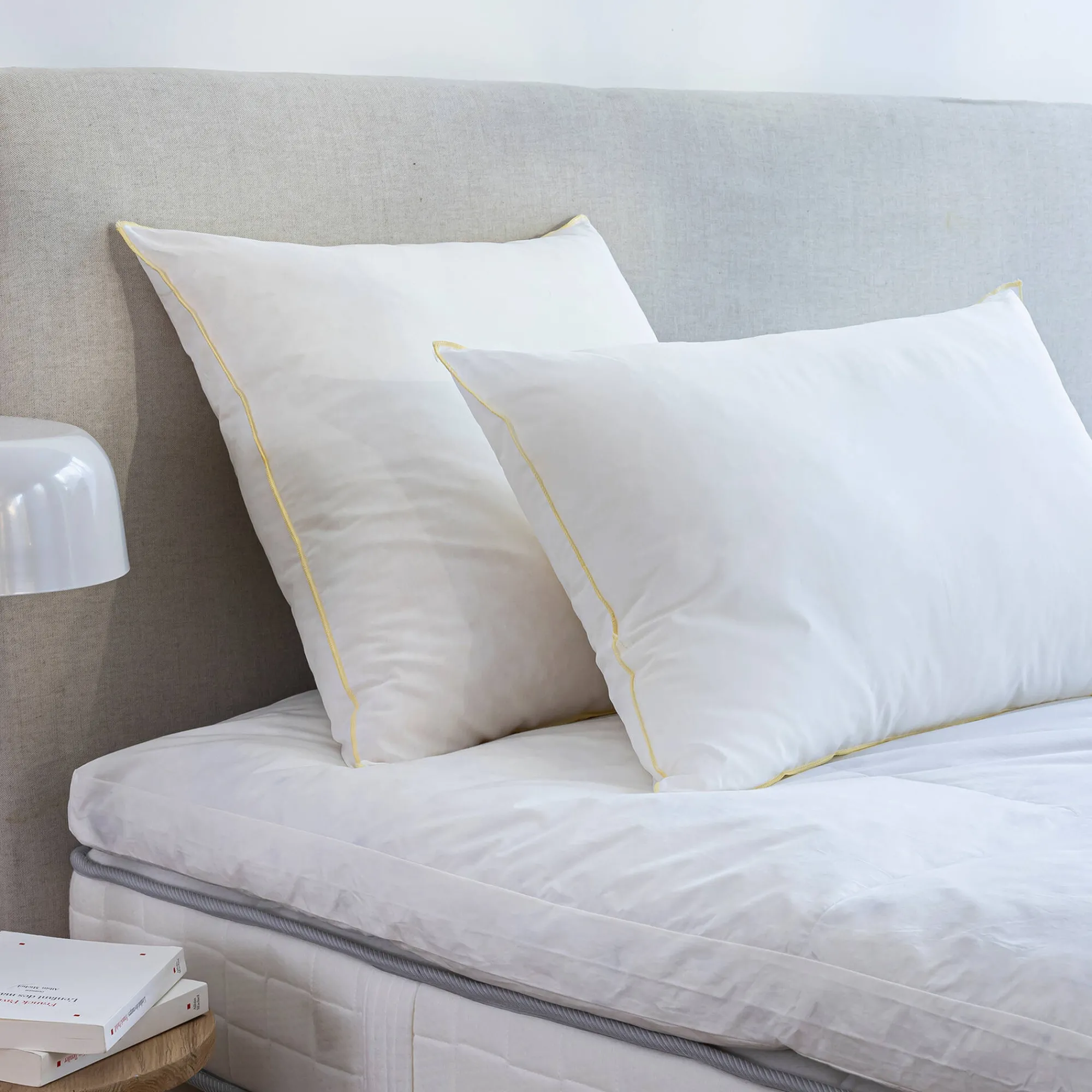 Hoofdkussen<Blancheporte Hoofdkussen in hotelkwaliteit, voor intensieve wasbeurten wit