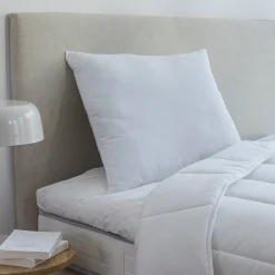 Hoofdkussen<Blancheporte Hoofdkussen in microvezel, medium comfort wit