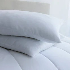 Hoofdkussen<Blancheporte Hoofdkussen in microvezel, medium comfort wit