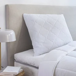 Hoofdkussen<Blancheporte Hoofdkussen voor de nek, medium comfort wit
