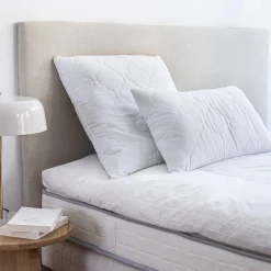 Hoofdkussen<Blancheporte Hoofdkussen voor de nek, stevig comfort wit