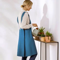 Schorten<Blancheporte Japanse keukenschort in katoen blauw