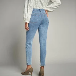 Jeans<Lora Zellini Jeans in nauwsluitend 7/8-model stone used