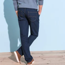 Jeans<Blancheporte Jeans met elastische taille - binnenpijpl. 72 cm raw