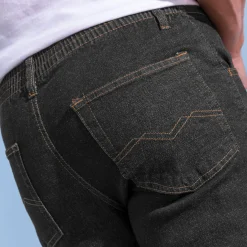 Jeans<Blancheporte Jeans met elastische taille - binnenpijpl. 72 cm black