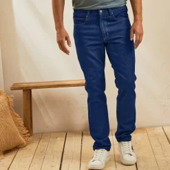 Jeans<Blancheporte Jeans met elastische tailleband opzij - binnenpijplengte 72 cm raw