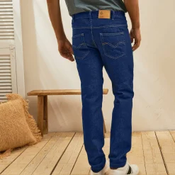 Jeans<Blancheporte Jeans met elastische tailleband opzij - binnenpijplengte 72 cm raw