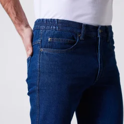Jeans<Blancheporte Jeans met elastische tailleband opzij - binnenpijplengte 72 cm stone