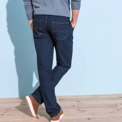 Jeans<Blancheporte Jeans met elastische taille - binnenpijpl. 82 cm raw