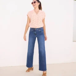 Jeans<Blancheporte Jeans met ruim model, 5 zakken stone