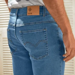 Jeans<Blancheporte Jeans met 5-zakkenmodel, rekbaar katoen - binnenpijplengte 72 cm bleached
