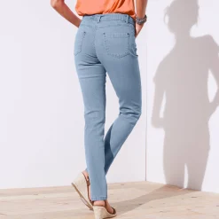 Jeans|Broek<Blancheporte Jeans voor kleine lengtes bleached