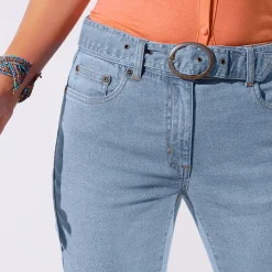 Jeans|Broek<Blancheporte Jeans voor kleine lengtes bleached