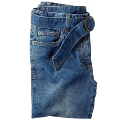 Jeans|Broek<Blancheporte Jeans voor kleine lengtes stone
