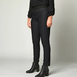 Jeans<Blancheporte Jegging in denim met elastische taille, grote lengte black