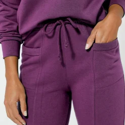Broek<Blancheporte Joggingbroek paarsrood