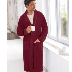 Pyjama En Kamerjas<Blancheporte Kamerjas in fleece bordeaux