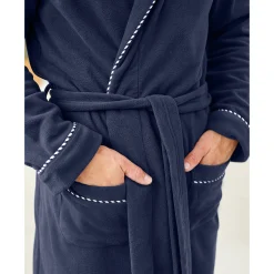 Pyjama En Kamerjas<Blancheporte Kamerjas in fleece marine