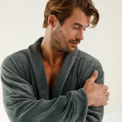 Pyjama En Kamerjas<Blancheporte Kamerjas met pluchetouch antraciet