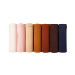 Slip En Shorty<Blancheporte Katoenen maxislip in effen nudetinten - set van 7 neutraal