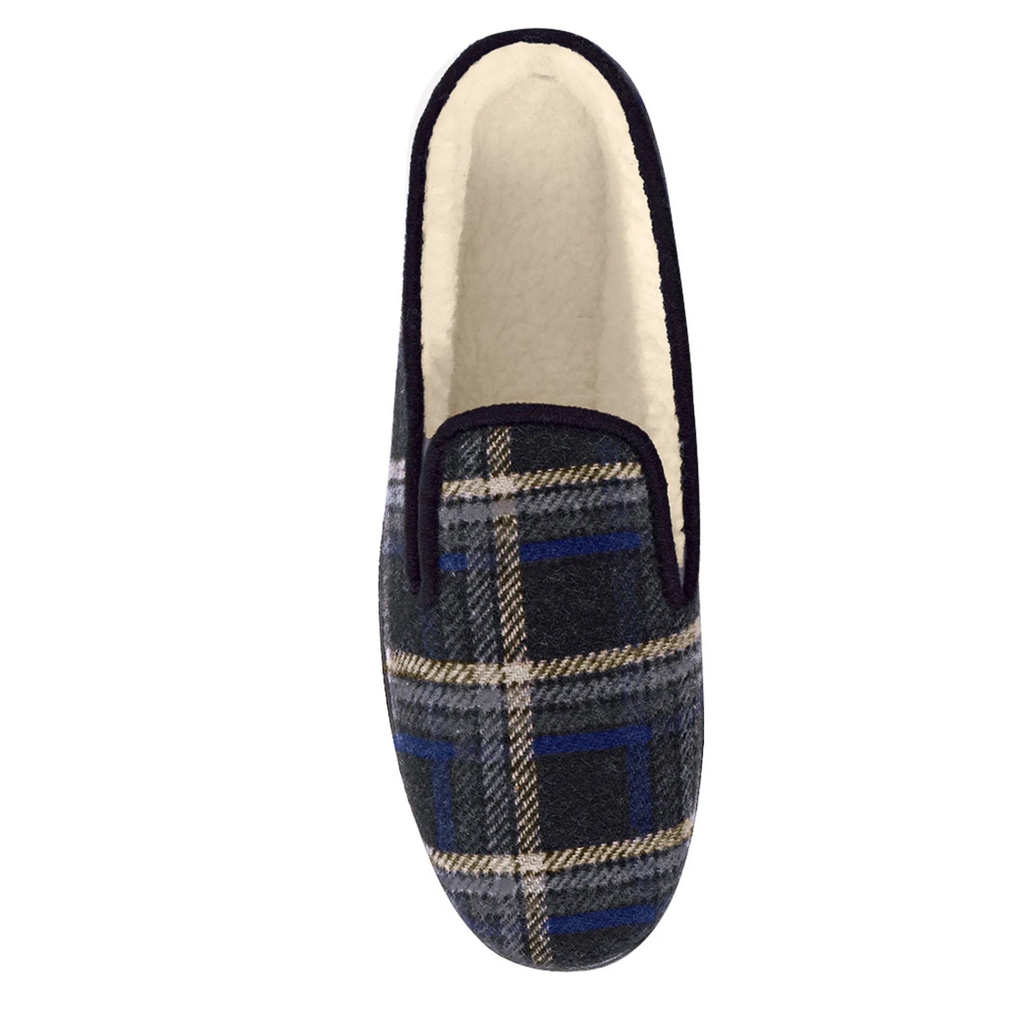 Schoenen|Schoenen Heren<Blancheporte Klassieke pantoffels voor heren - tot maat 47 grijs