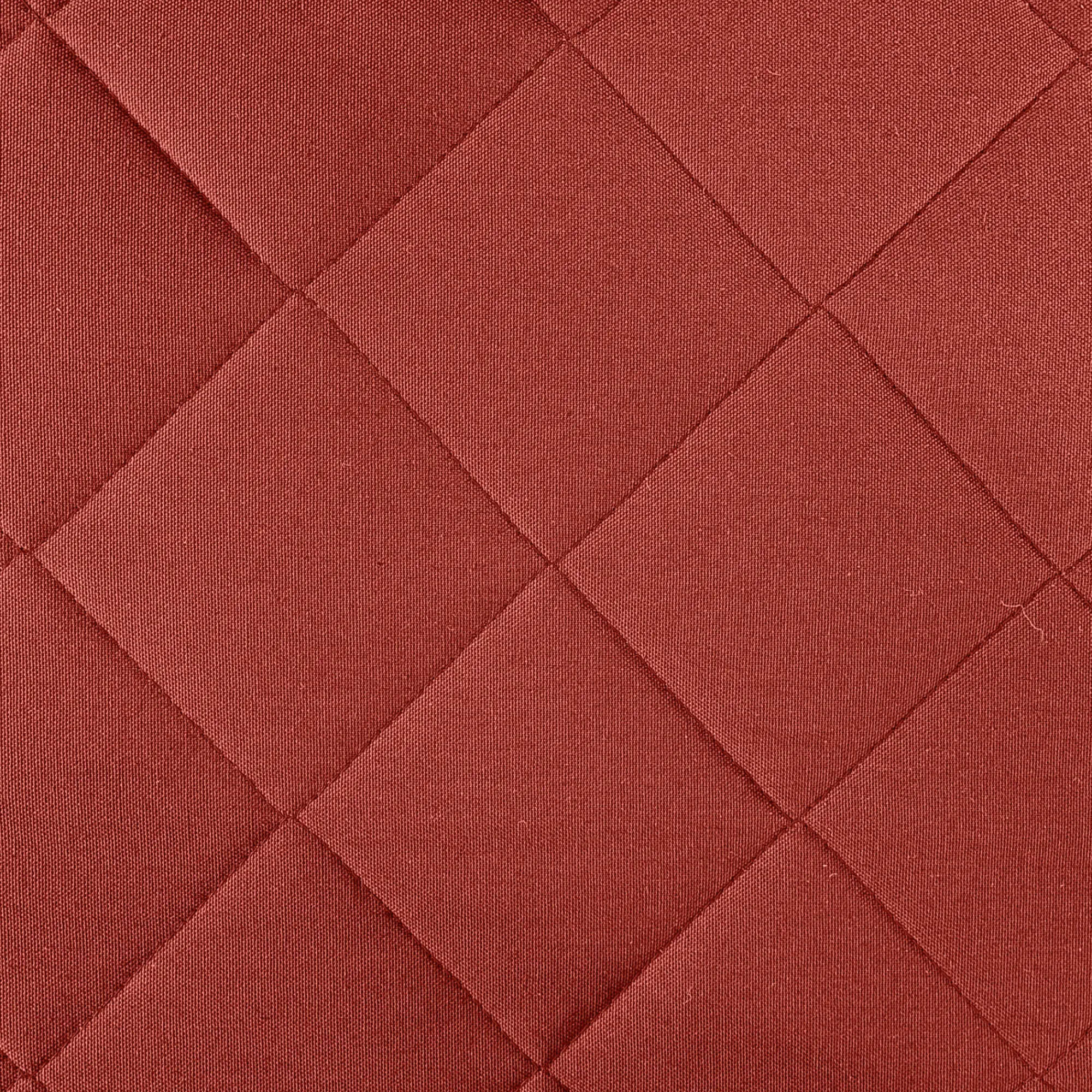 Zitbankhoes<Colombine Klik-klakhoes in zeildoekstof terracotta
