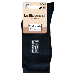 Panty’s, Kniekousen En Sokken<Le Bourget Kniekousen in modal en kasjmier zwart