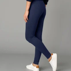 Legging<Blancheporte Koudewerende legging met hoge taille marine