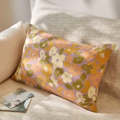 Kussen<Blancheporte Kussen met bloemenprint parma