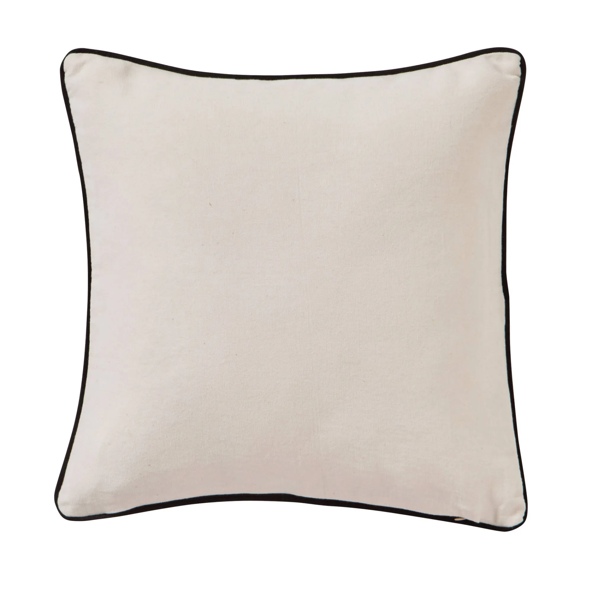 Kussen<Blancheporte Kussen met geometrische print zwart / terracotta