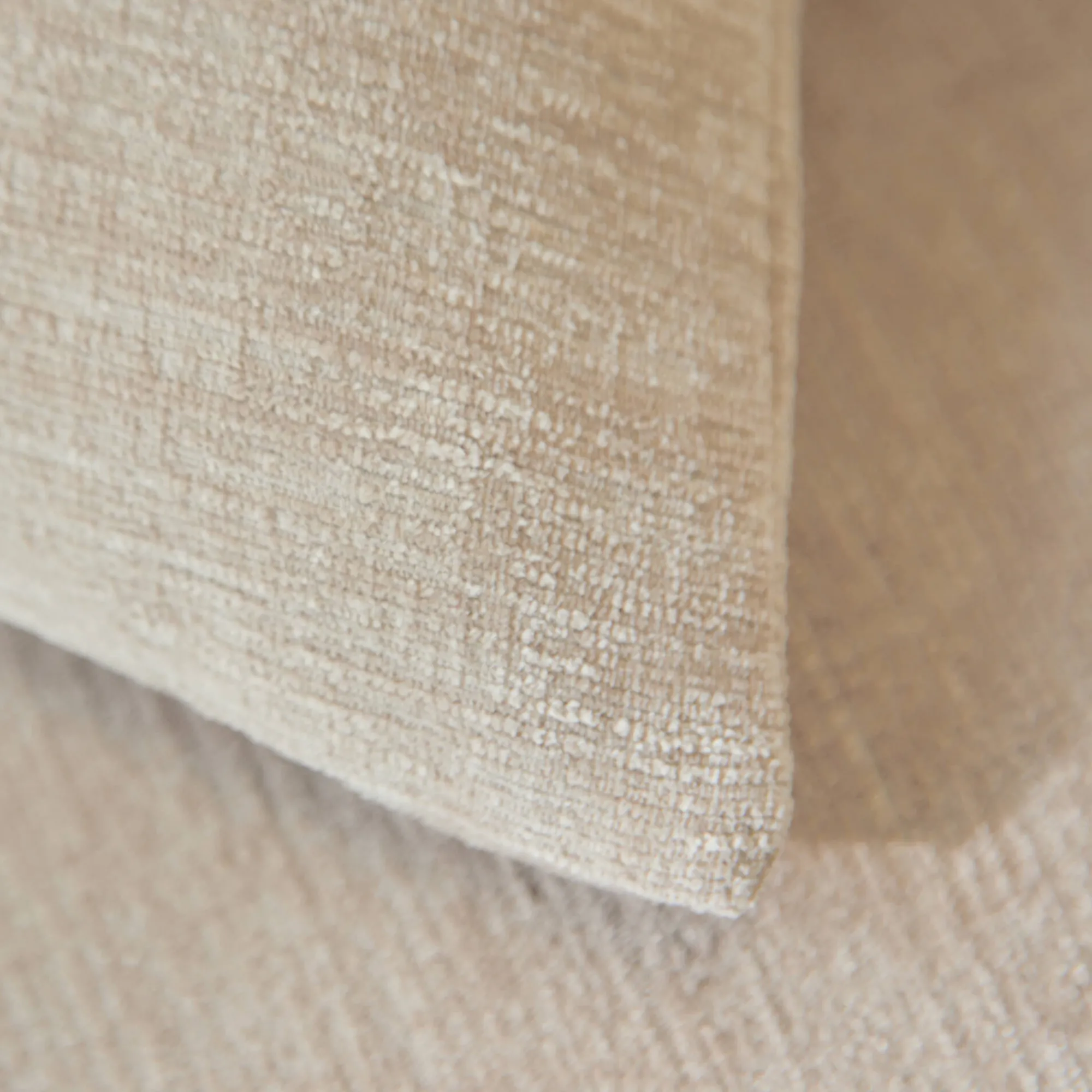Kussenhoes<Blancheporte Kussenhoes in chenille - set van 2 taupe