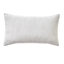 Kussenhoes<Blancheporte Kussenhoes in chenille - set van 2 parelgrijs