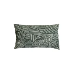 Kussenhoes<Blancheporte Kussenhoes met grafische print - set van 2 groen
