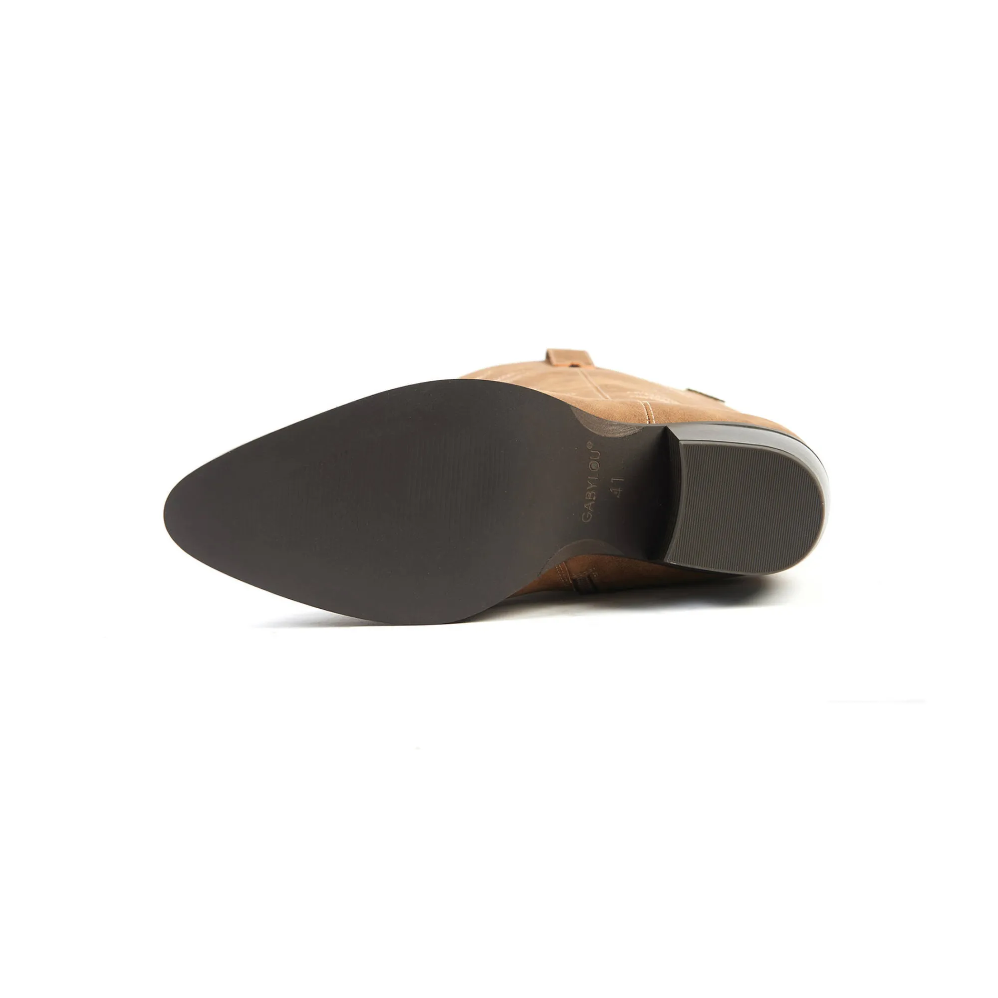 Laarzen|Schoenen<Gabylou Laarzen in santiagstijl IRINA VARIO 2XL taupe