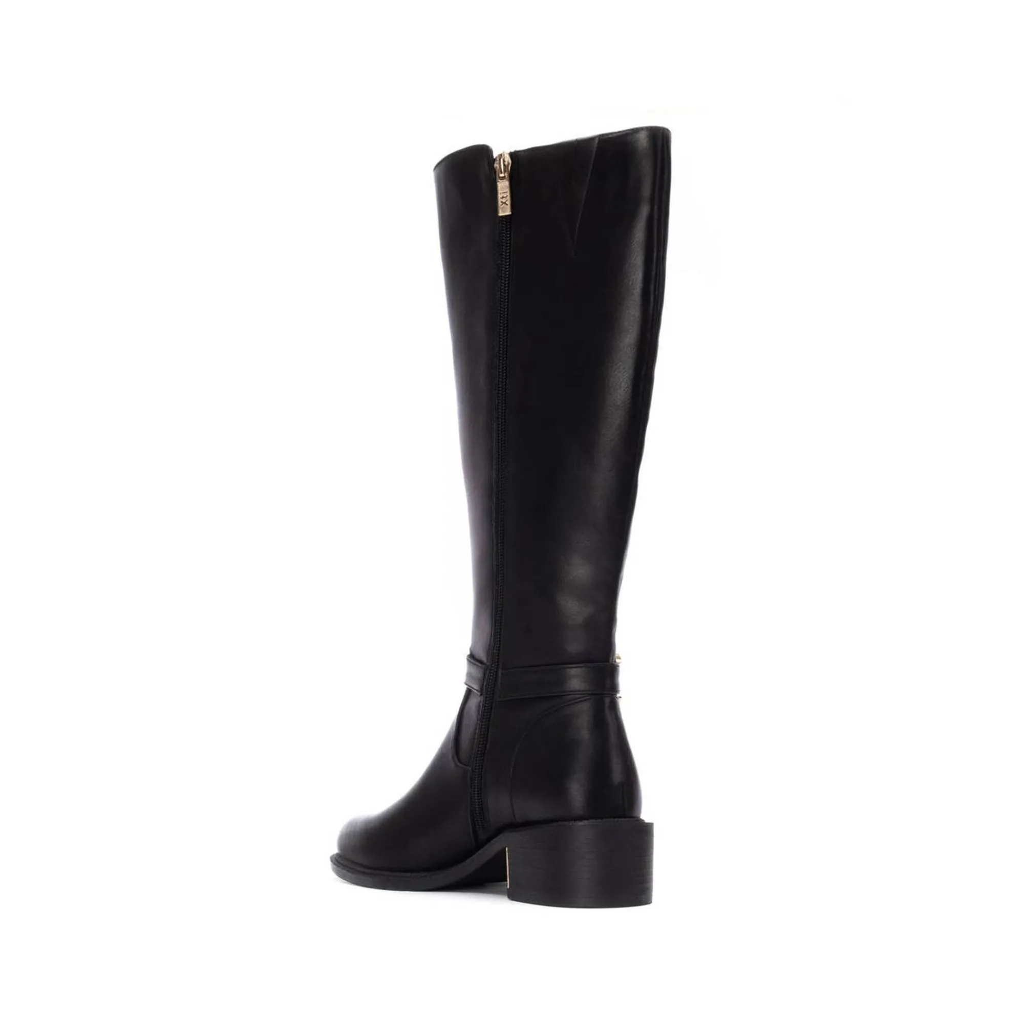 Feestelijke Schoenen|Laarzen<Xti Laarzen met goudkleurige fantasiegesp zwart