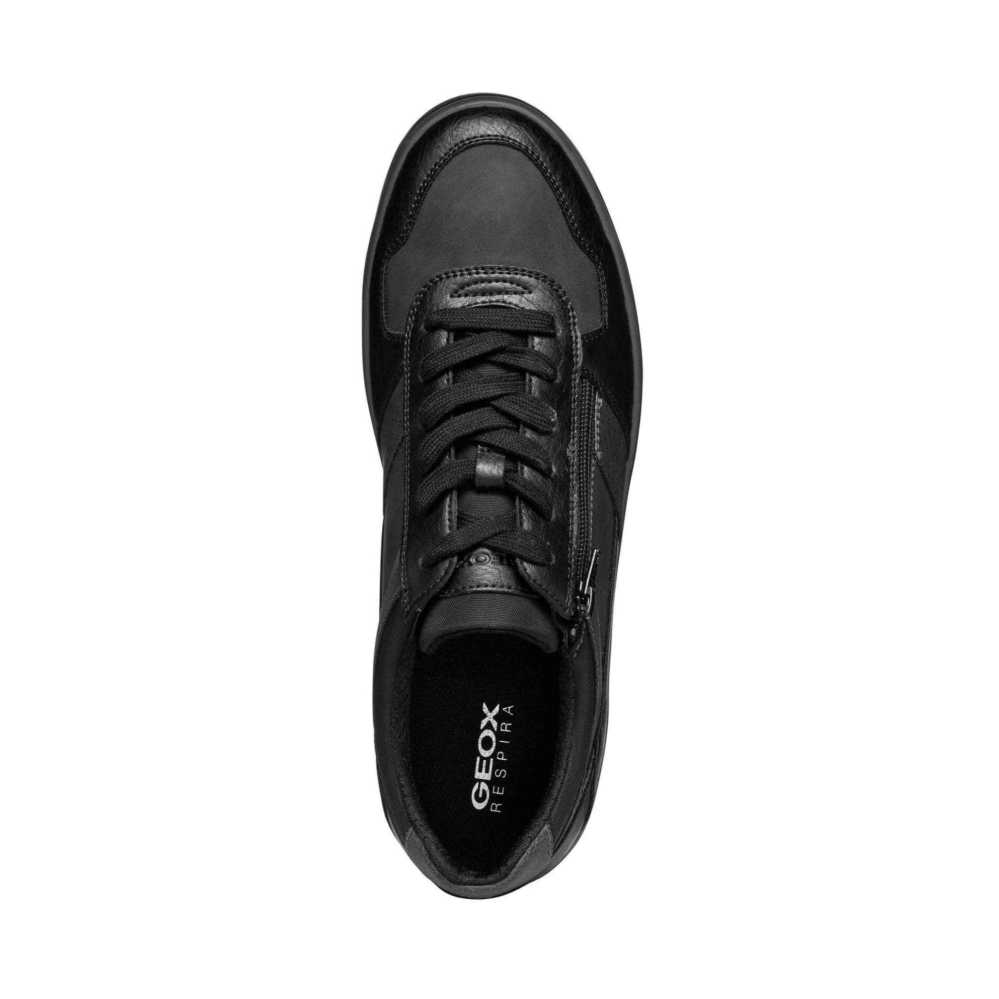 Schoenen|Schoenen Heren<Geox Lage sneakers Elver zwart